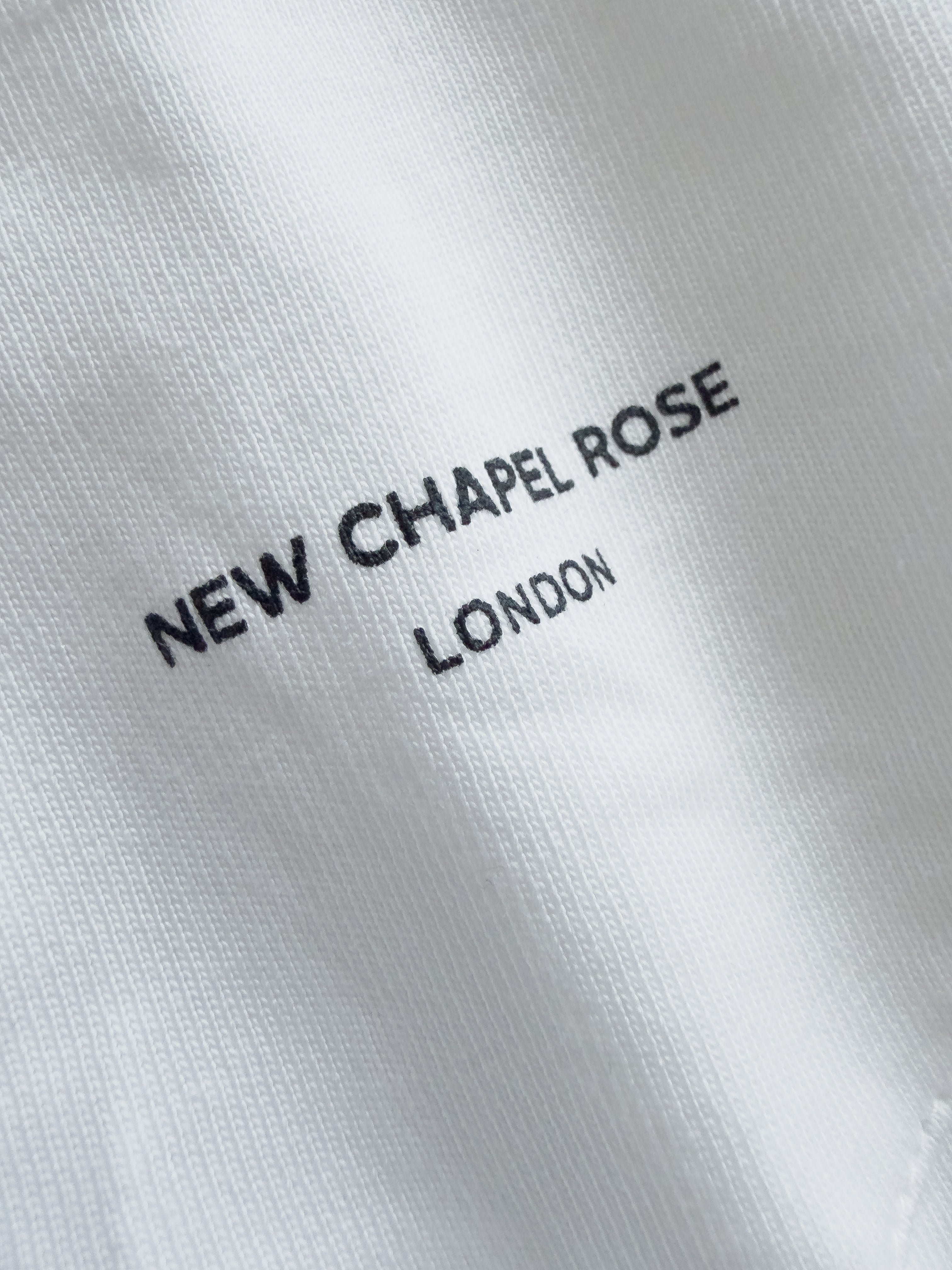 THE 'STAPLE' POCKET TEE WHITE