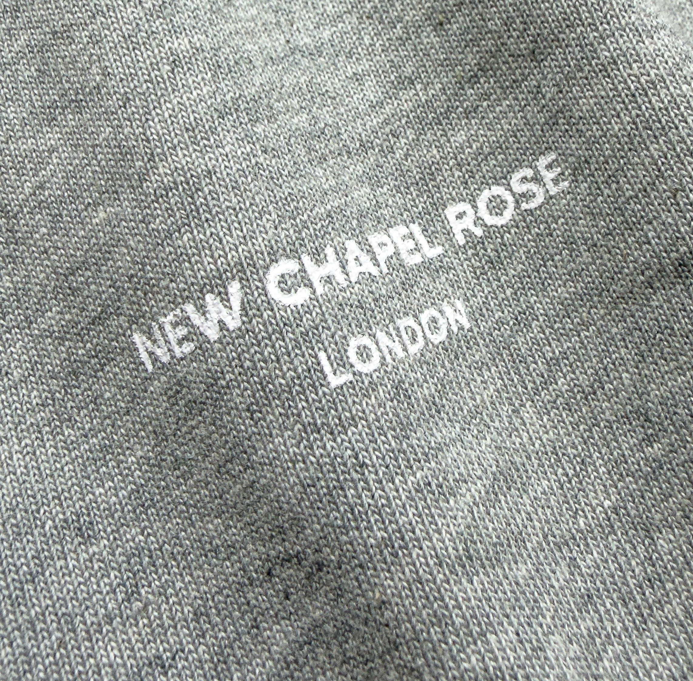 THE 'STAPLE' POCKET TEE GREY